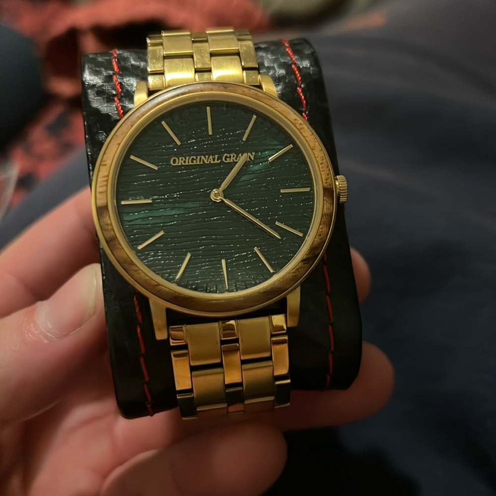 Steel and Wood Watch